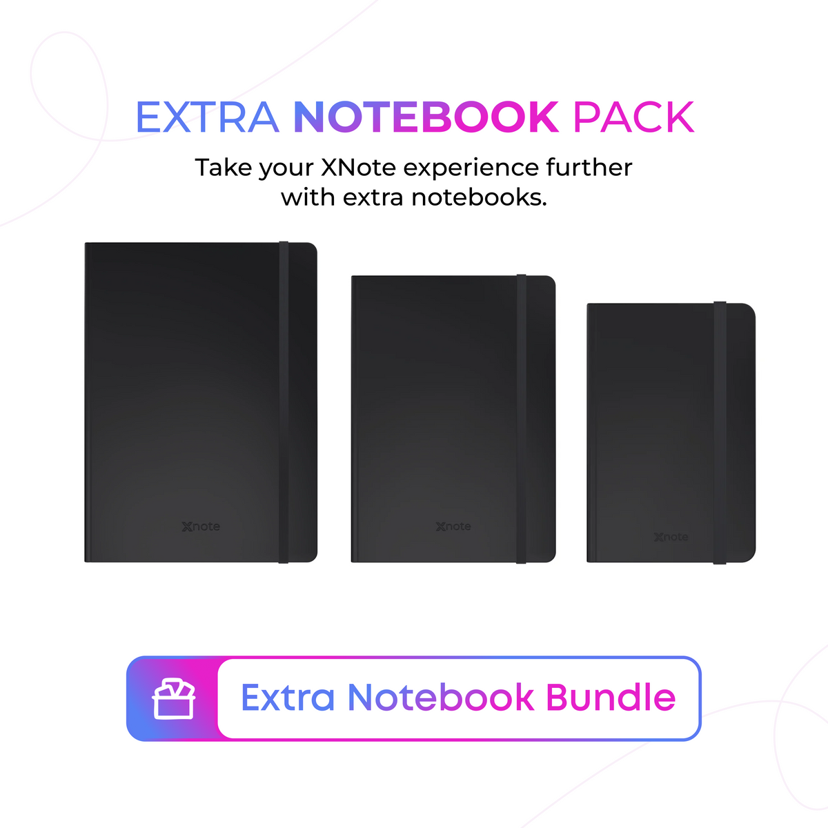 Notebook Bondle Smart Notebook Bundle (Mini + Standard +Large) | XNote